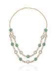 Festive Kundan Layered Necklace Set