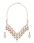 Gulabi Kundan Necklace Set