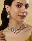 Gulabi Kundan Necklace Set