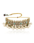 Turquoise Pearl Necklace Set