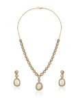 Kundan Necklace and Earrings Set