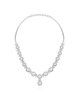 Pearl Zirconia Necklace Set