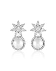 Zircon Pearls Necklace Set