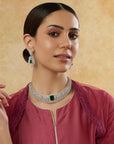 Zircon Cocktail Necklace Set