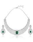 Zircon Cocktail Necklace Set