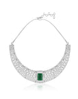 Zircon Cocktail Necklace Set