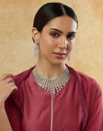 Zirconia Cocktail Necklace Set
