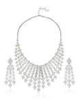 Zirconia Cocktail Necklace Set