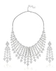 Zirconia Cocktail Necklace Set