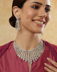 Zirconia Cocktail Necklace Set