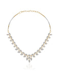 White Zircon Necklace Set
