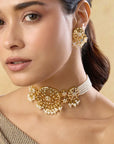 Jadau Choker Necklace Set
