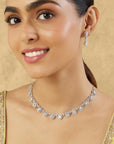 Zircon Classic Queen Necklace Set