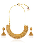 Basra Pearl Temple Necklace Set