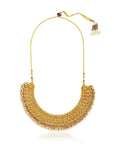 Basra Pearl Temple Necklace Set