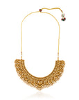 Baasra Pearl Temple Necklace Set