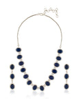 Neelam Zircon Statement Necklace Set
