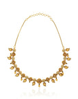 Baasra Green And Pink Necklace Set