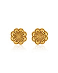 Golden Goddess Temple Necklace Set