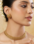 Sona Temple Necklace Set