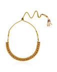 Sunehri Temple Necklace Set