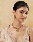 Rozi Jhumki Necklace Set