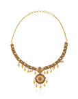 Rozi Jhumki Necklace Set
