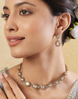 Isphahan Kundan Polki Necklace Set
