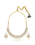 Kairi Kundan Polki Necklace Set