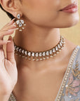 Kairi Kundan Polki Necklace Set