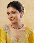Phulwa Kundan Polki Necklace Set