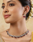 Phulwa Kundan Polki Necklace Set