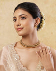 Boondi Temple Necklace Set