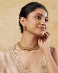 Laxmi Temple Necklace Set