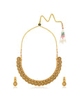Laxmi Temple Necklace Set