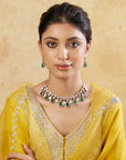 Ranisa Kundan Polki Necklace Set
