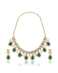 Ranisa Kundan Polki Necklace Set