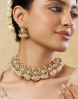 Aadhya Temple Necklace Set