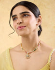 Rehmai Temple Necklace Set