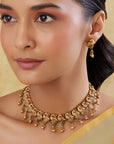 Chitram Temple Necklace Set