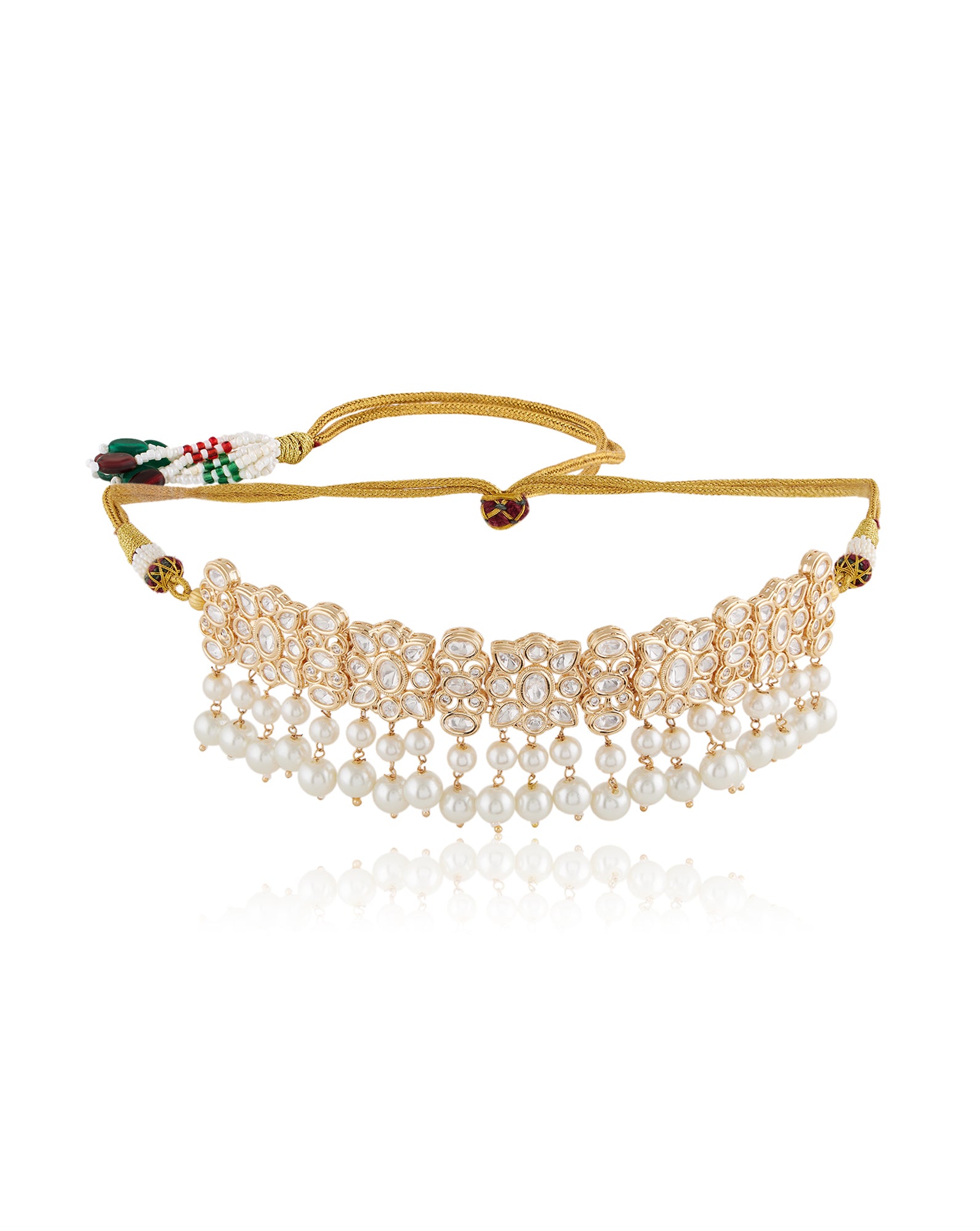 Deepa Kundan Polki Necklace Set