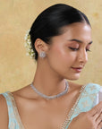 Benaifer Zircon Necklace Set