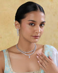 Zenobia Zircon Necklace Set