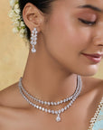 Zenobia Zircon Necklace Set