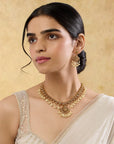 Keertida Temple Necklace Set