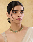Veena Temple Necklace Set
