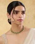 Veena Temple Necklace Set