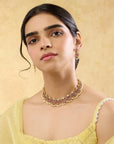 Meenama Temple Necklace Set