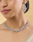 Zikra Zircon Necklace Set