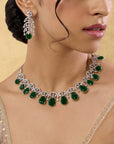 Zulaika Zircon Necklace Set